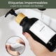 thumbnail image 5 of Venhoouse Pack 3 Dispensador De Jabón 500 Ml Plástico Bambú Negro, 5 of 8