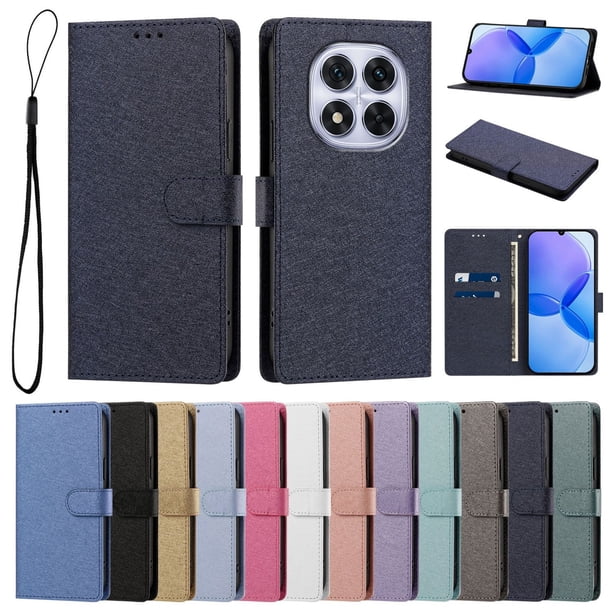 Cartera para Xiaomi Redmi Note 14 Pro 5G con Bolsillo de Tarjetas, Azul Marino