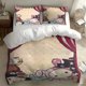 thumbnail image 1 of 3pcs Crying Circus Character Illustration Printed Bedding Set Duvet Cover + 2 Pillowcases, 1 of 1
