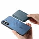 thumbnail image 5 of Funda de Cuero Magnética con Tarjetero para Samsung Galaxy A55 Cubierta Delgada Azul, 5 of 5