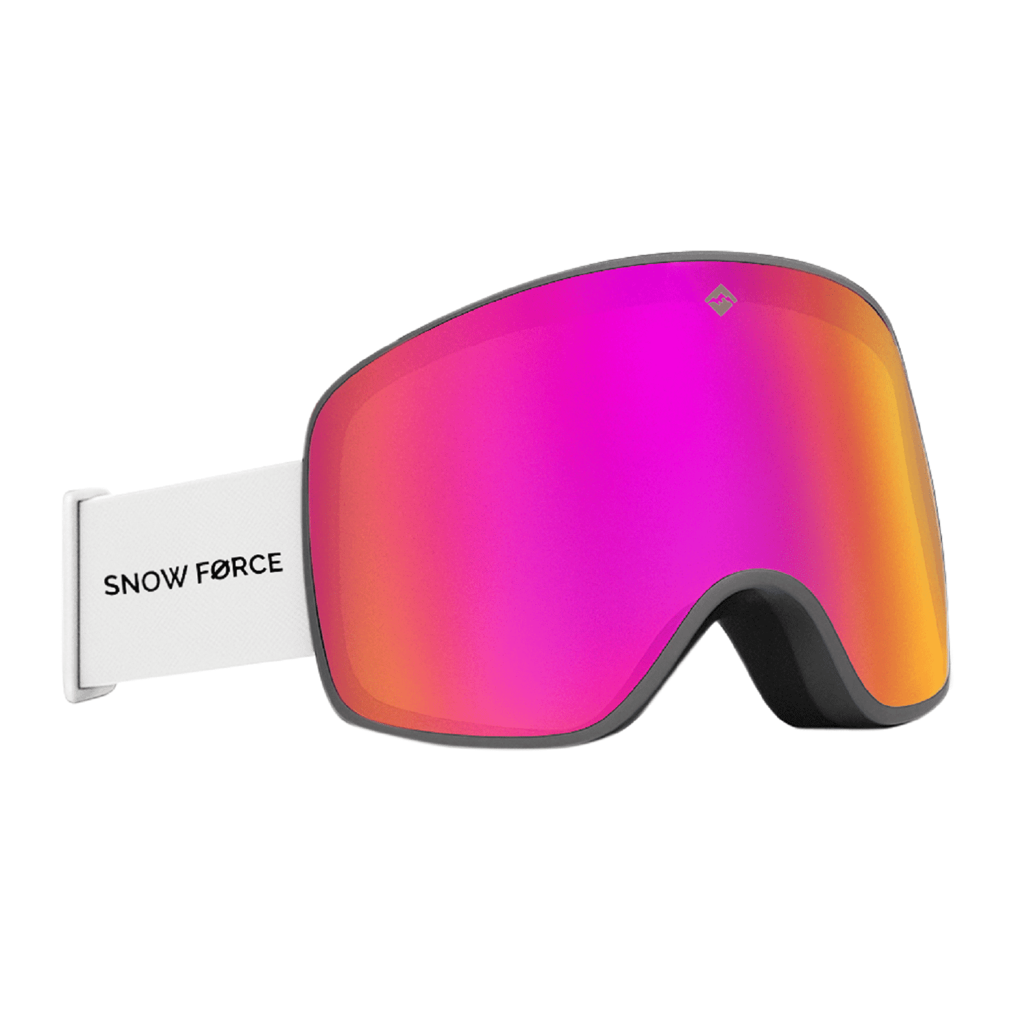 Snow Force - Antiparras Magnéticas Ski & Snowboard North Pole / Fucsia - Gris - Blanco