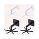 thumbnail image 1 of 2pcs Rotary Hooks, Wall-Mounted 360 Degree Traceless Hanging Hooks, Home Punch-Free Adhesive Hooks For Kitchen And Bathroom, 1 of 5