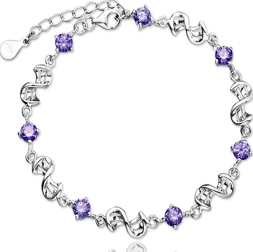 Genérico - Pulsera Plata 925 Infinito Mujer Elegante