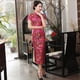 thumbnail image 5 of Vestido cheongsam de diez hebillas, desfile de ropa, verano, largo, etiqueta, corte entallado, 5 of 5