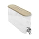thumbnail image 3 of Cubo Dispensador De Bebidas Hervidor Frío Transparente Fácil De Limpiar A Prueba De Fugas Con Grifo Blanco, 3 of 3