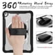 thumbnail image 5 of Funda para iPad BRAECNstock 9.7" negra con correa y soporte giratorio, 5 of 7