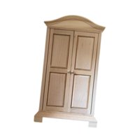 Magideal - Decoraciones De Armario En Miniatura Gabinete De Escala 1/12 De Madera Multipropósito Para Casas De Muñecas Accesorios De Fotografía Dormitorio Micro