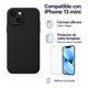 thumbnail image 3 of Kit Carcasa Silicona Negra iPhone 13 Mini + 2 Micas Vidrio Templado, 3 of 4