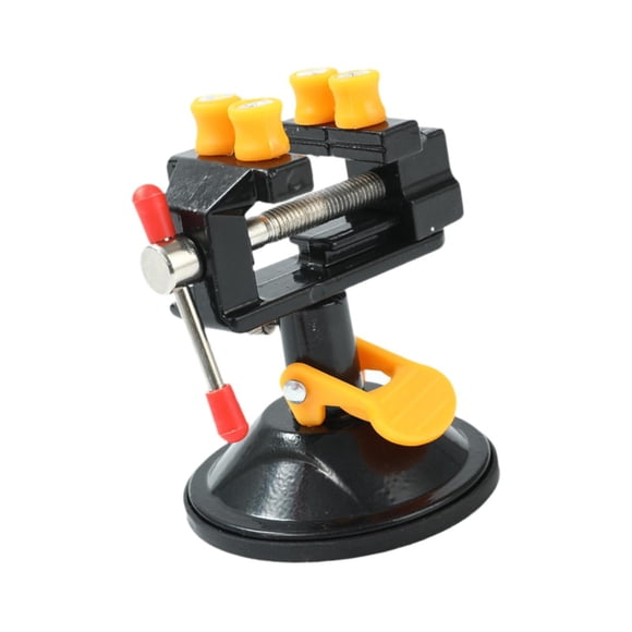 Mini Table Bench Bench Rotation Rotation de perforación ajustable Press Vise Suction Cup Vice para panes de perforación de esculturas nucleares Hogar