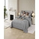 thumbnail image 1 of Quilt De Lujo Cubrecama Verano King - Super King Gris, 1 of 5