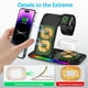 thumbnail image 3 of 100W plegable 3-en-1 estación de carga inalámbrica rápida para iPhone 15 14 13 16 Apple Watch 9 8 7 6 5 AirPods Pro-Blanco, 3 of 6