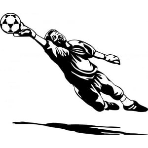 Rienda Libre Graphics - Decomural Goalkeeper Sports Football Ws-17622