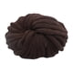thumbnail image 4 of Hilo Grueso De Chenilla, Lavable, Súper Voluminoso, Para Ganchillo, Tejer, Café, 4 of 5
