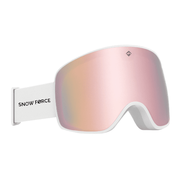Antiparras Magnéticas Ski & Snowboard North Pole / Rosa - Blanco - Blanco