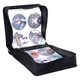 thumbnail image 5 of Funda para CD Bivisen con capacidad para 400 DVD, piel negra, 5 of 7