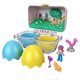thumbnail image 1 of Polly Pocket Huevo Sorpresa Misterioso con Cartón, Tema Rosa, 1 of 6