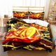 thumbnail image 1 of Agatsuma ZenitsuDemon Slayer Bedding Set Bed Set Adult Kid Bedroom Home Textile, 1 of 5