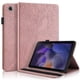 thumbnail image 1 of Funda con relieve del Árbol de la Vida para tablet Samsung Galaxy Tab A9 Plus con soporte, ranuras para tarjetas y soporte para lápiz óptico. Oro, 1 of 6