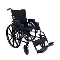 Glomed - Silla De Ruedas Estandar Desmontable Abatible Strong