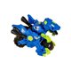 thumbnail image 3 of Transformar Dino Juguete Ni?os Jugar Vehículo Juguete Para Edad 3 4 5 6 Fiesta Regalo De Cumplea?os Velociraptor Azul, 3 of 5