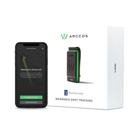 Game Tracker Arccos Golf Gen2 Links Black compatible con iOS y Android