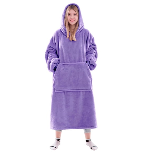 Polerones de Invierno para Hombre y Mujer Chiporro, Polar, Felpa y Sherpa en color Morado