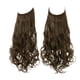 thumbnail image 1 of Xiao Hua Extensión de Cabello con Alambre de Línea de Pesca invisible, Fibra Sintética Larga Ondulada Rizada, Extensión de Cabello Estilo Diadema Ajustable, 22 Pulgadas, 1 Pieza, Estilo E, 1 of 4