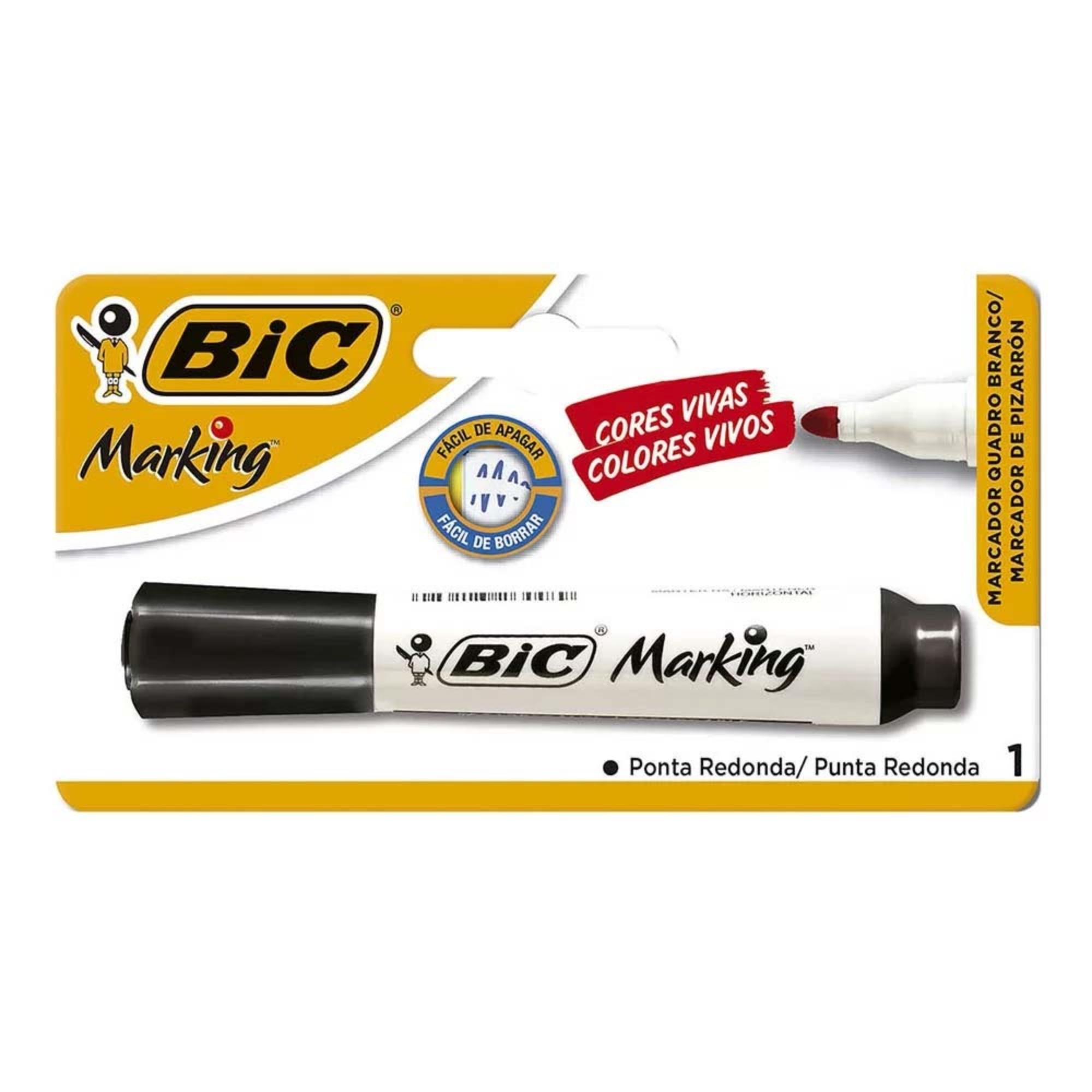 Marcador Pizarra Color Negro BIC