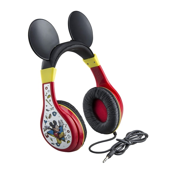 Auriculares eKids Mickey Mouse para niños con control de volumen