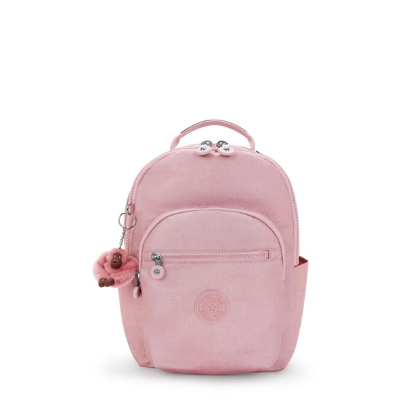 Mochila Kipling Seoul Small Rosa con funda para tablet