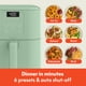 thumbnail image 4 of Air Fryer BELLA Slim EverGood, cristal marino antiadherente de cerámica, 6 cuartos de galón, 4 of 7