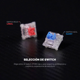 thumbnail image 4 of Teclado Gamer Mecanico Fantech Mk890V2 Atom96 Navy Switch Red, 4 of 6
