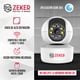 thumbnail image 2 of Camara De Seguridad Interior Wifi Ip Zeker 4mp 5g Pan Tilt Blanco, 2 of 10