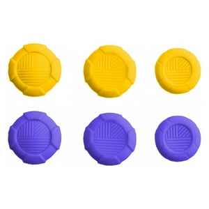 Genérico - Fundas Antideslizantes 3 En 1 Para Joysticks De Mandos Switch2, Fundas De Silicona Suave