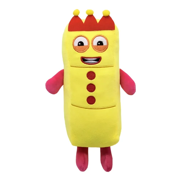 Nueva Muñeca de Peluche con Número - Coleccionable de Programa de TV de Película, Lindo Animal de Peluche de Caricatura, Juguete Suave para Fans