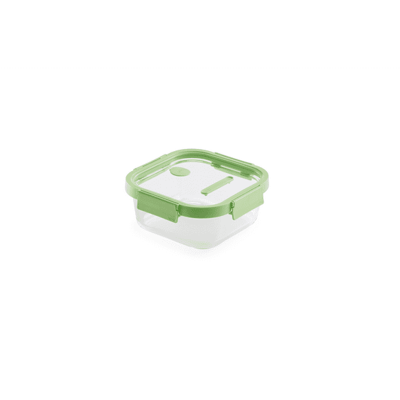 Recipiente Hermético 100% De Vidrio 1100 Ml Cuadrado