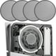 thumbnail image 1 of Cubierta de malla antipolvo Panel de ventilación con filtro antipolvo, protector de placa frontal de fácil limpieza compatible con los accesorios de la consola PlayStation PS5 Pro-4 UNIDADES, 1 of 5