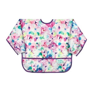 Bumkins - Babero Sleeved Bib Acuarela