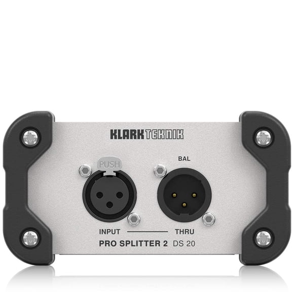 Divisor de señal Klark Teknik PRO SPLITTER 2 DS 20 pasivo