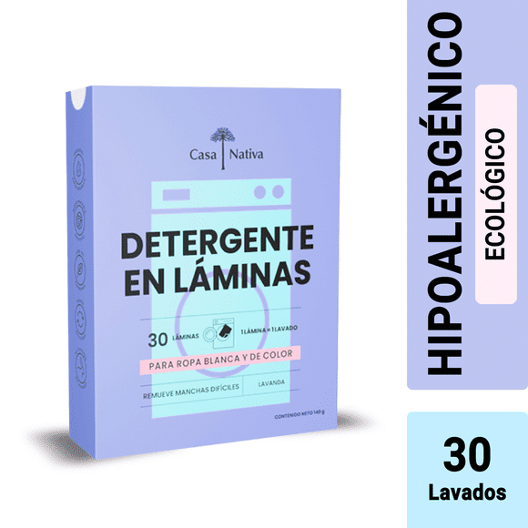 DETERGENTE EN LAMINAS LAVANDA CN 30 UN