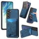 thumbnail image 1 of Funda Billetera con Soporte para Samsung Galaxy S21 FE Protector Delgado Azul, 1 of 6