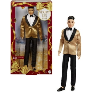 Muñeca De Moda Barbie Signature 2025 Holiday Black Hair Ken