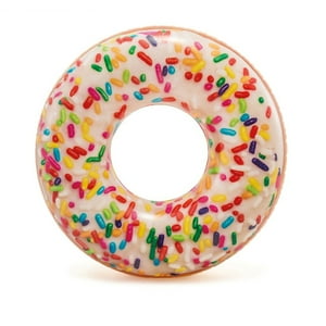 Veat00L - Anillo De Natación Hinchable En Forma De Donut, Diseño Flotante, Diseño Plegable, Material De Pvc De Alta Calidad, Duradero