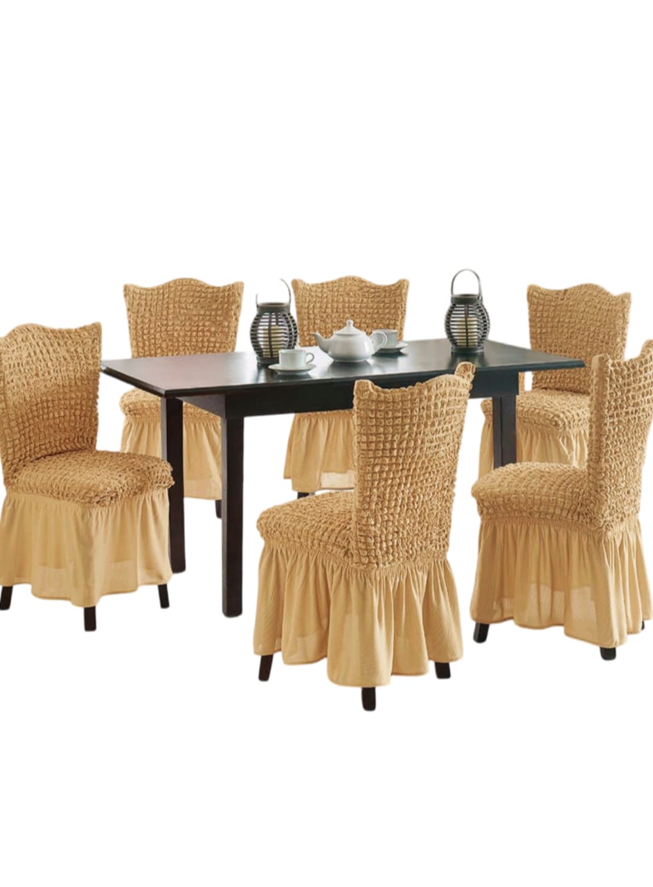 Genérico - Fundas Sillas Turcas - Pack De 6 Unds T12