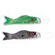 thumbnail image 1 of 2 Uds Varios Japoneses Windsock Carpa Bandera Koi Nobori Pez Vela 70cm, 1 of 5