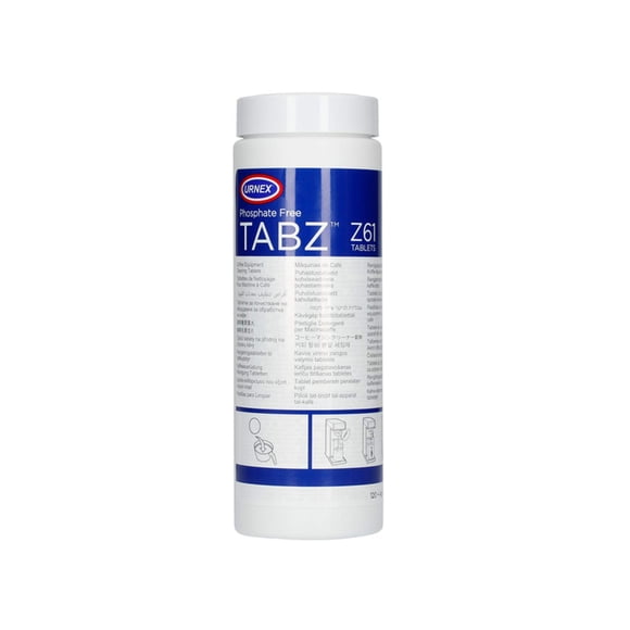 Tabletas limpiadoras para equipos de café Urnex Tabz Z61 x120