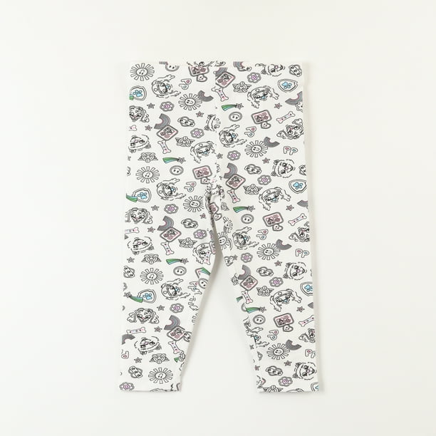 Calza Niña Skye Y Everest Full Print Gris Paw Patrol