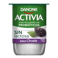 Yoghurt Con Probiótico Sabor Ciruela Pote 140 G Activia