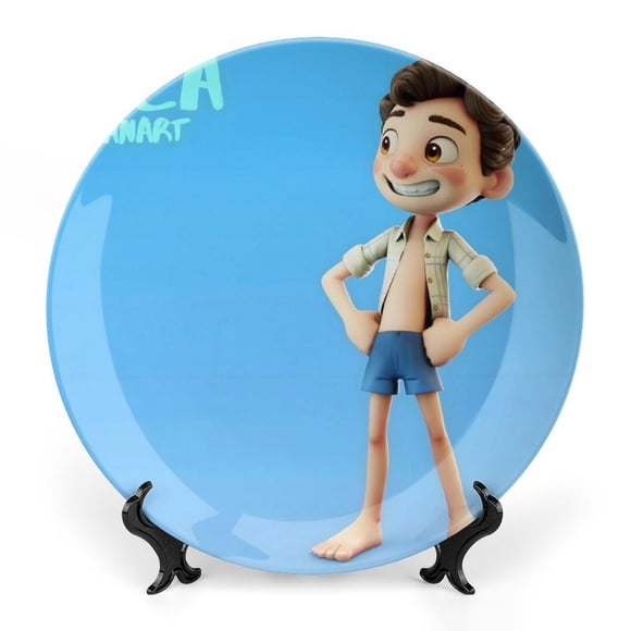 Plato Decorativo de Porcelana Fina Luca 15 cm