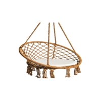 Genérica - Silla Hamaca Colgante Reforzada Para Interior Y Exterior 9N2